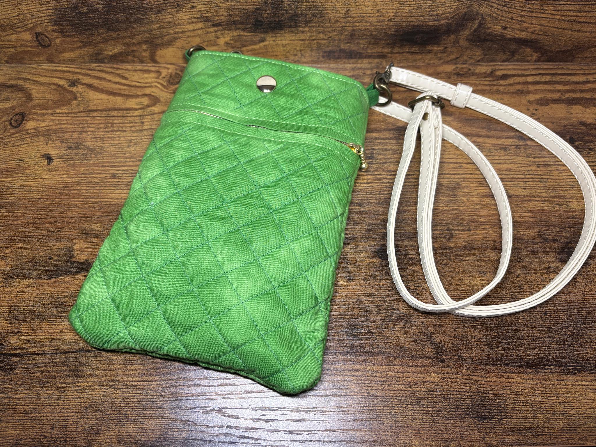 スマホショルダー ハワイアンキルト モンステラ | 4枚目