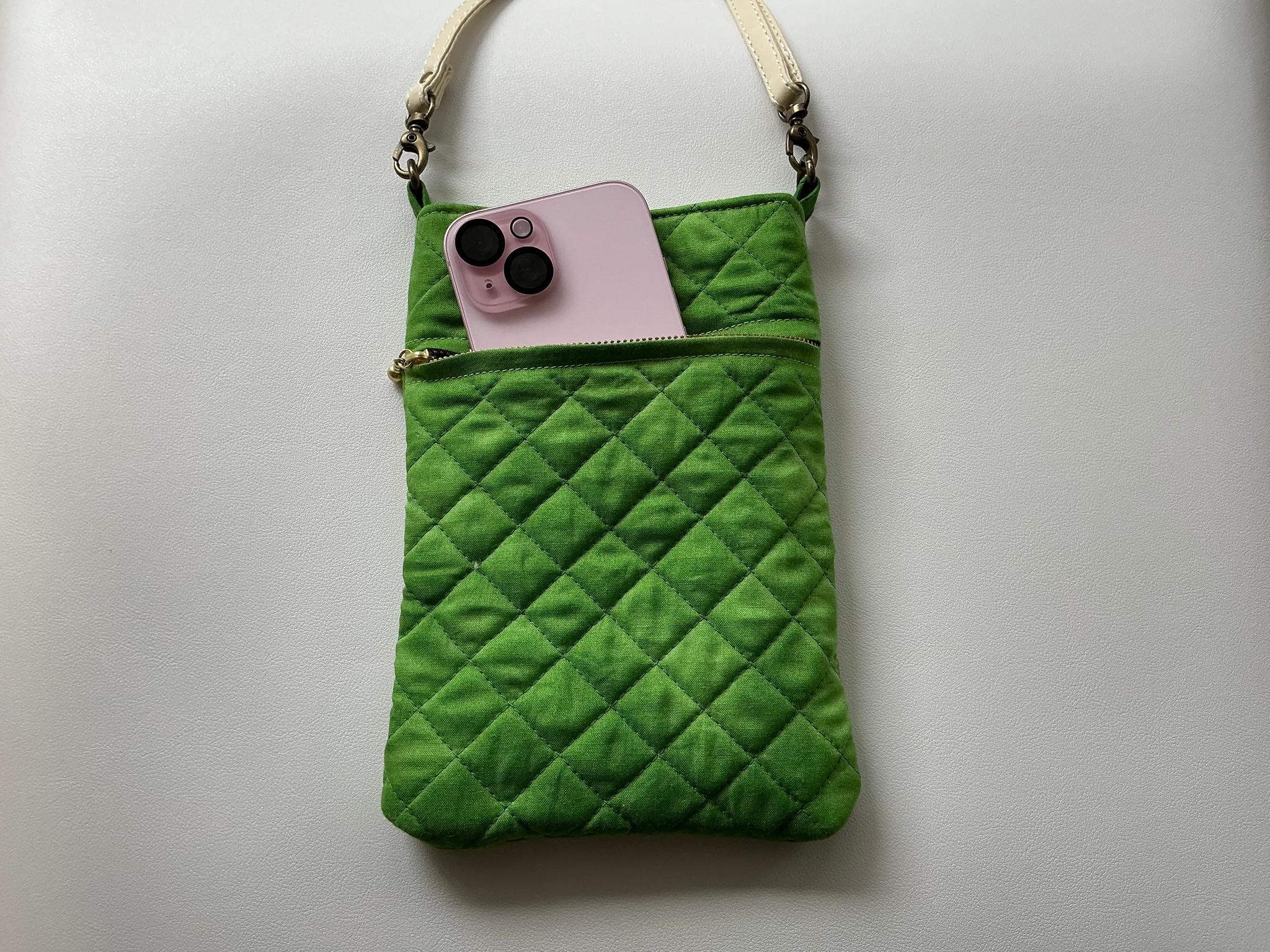 スマホショルダー ハワイアンキルト モンステラ | 9枚目